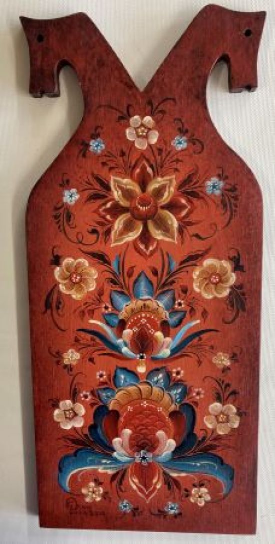 Hallingdal Horsehead Cutting board Original Painting